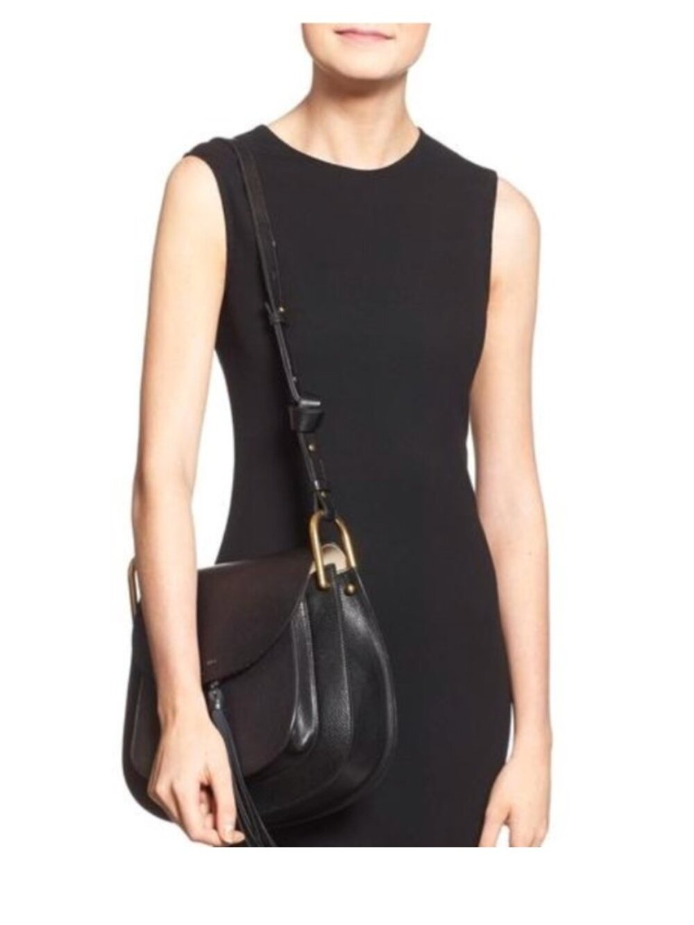 VGUC Chloé Hudson Medium Tassel Shoulder Bag in Calf Skin Leather! - Picture 2 of 16